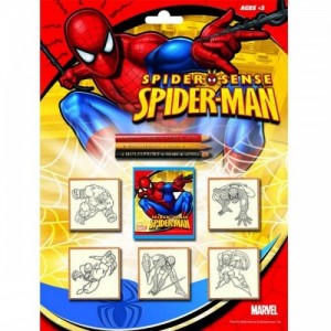 Spider-man - набор 5 печатей